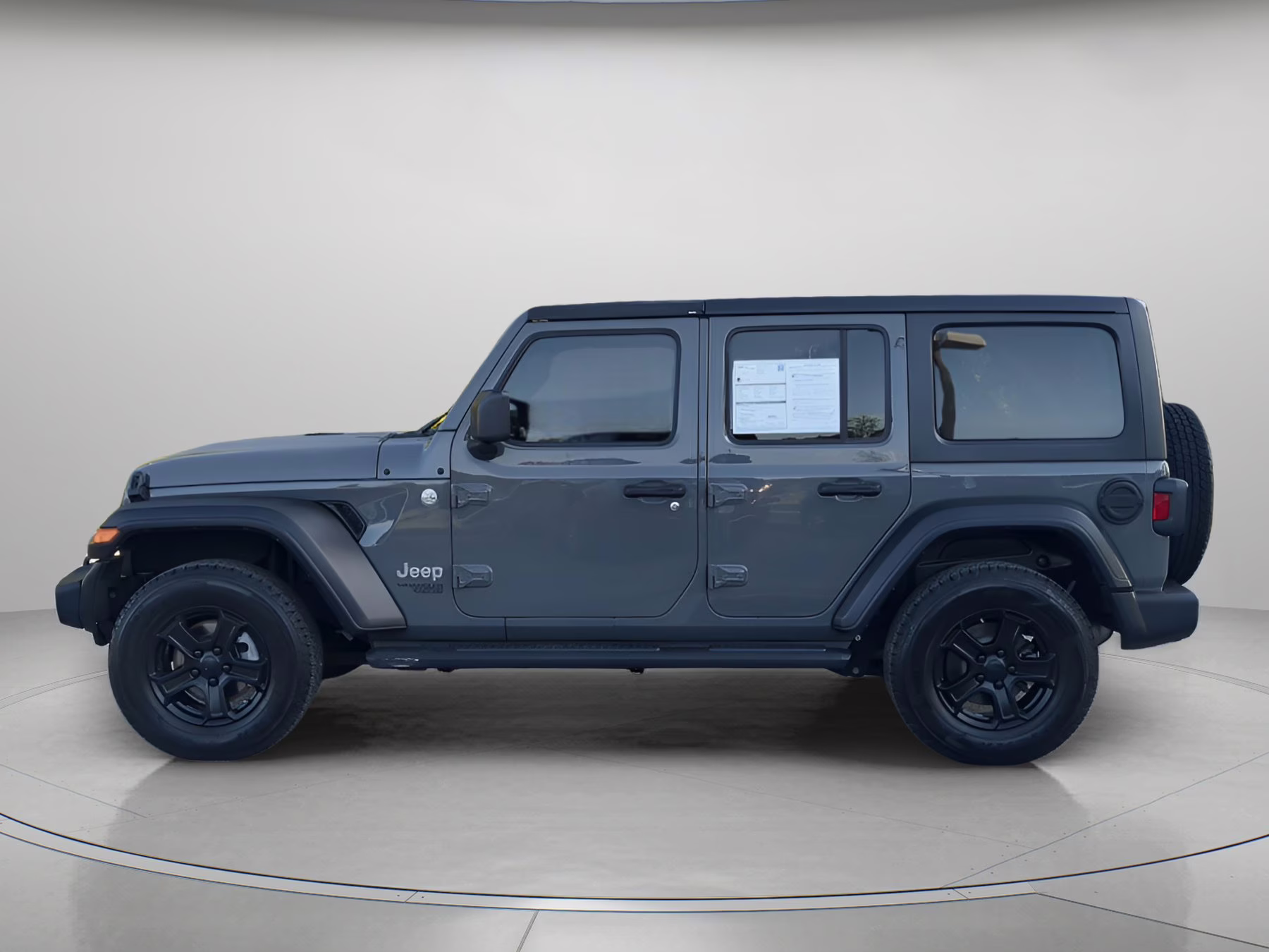 2020 Sting-Gray Clearcoat Jeep Wrangler Unlimited Sport S 4X4 Convertible