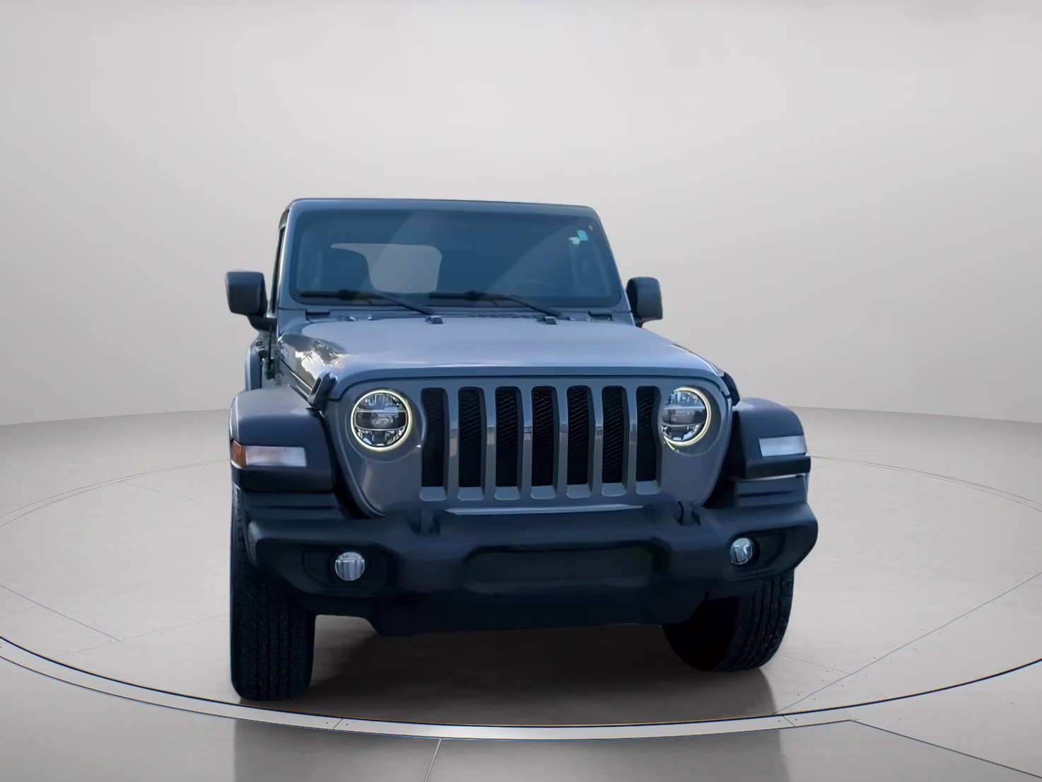 2020 Sting-Gray Clearcoat Jeep Wrangler Unlimited Sport S 4X4 Convertible