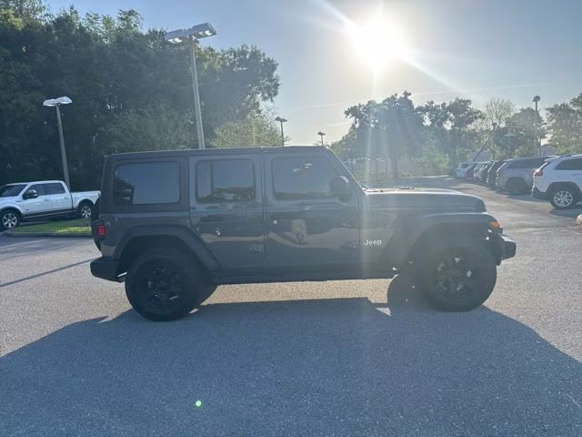 2020 Sting-Gray Clearcoat Jeep Wrangler Unlimited Sport S 4X4 Convertible