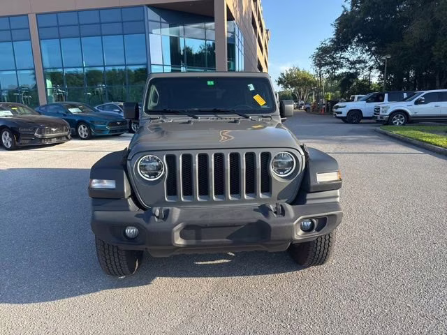 2020 Sting-Gray Clearcoat Jeep Wrangler Unlimited Sport S 4X4 Convertible