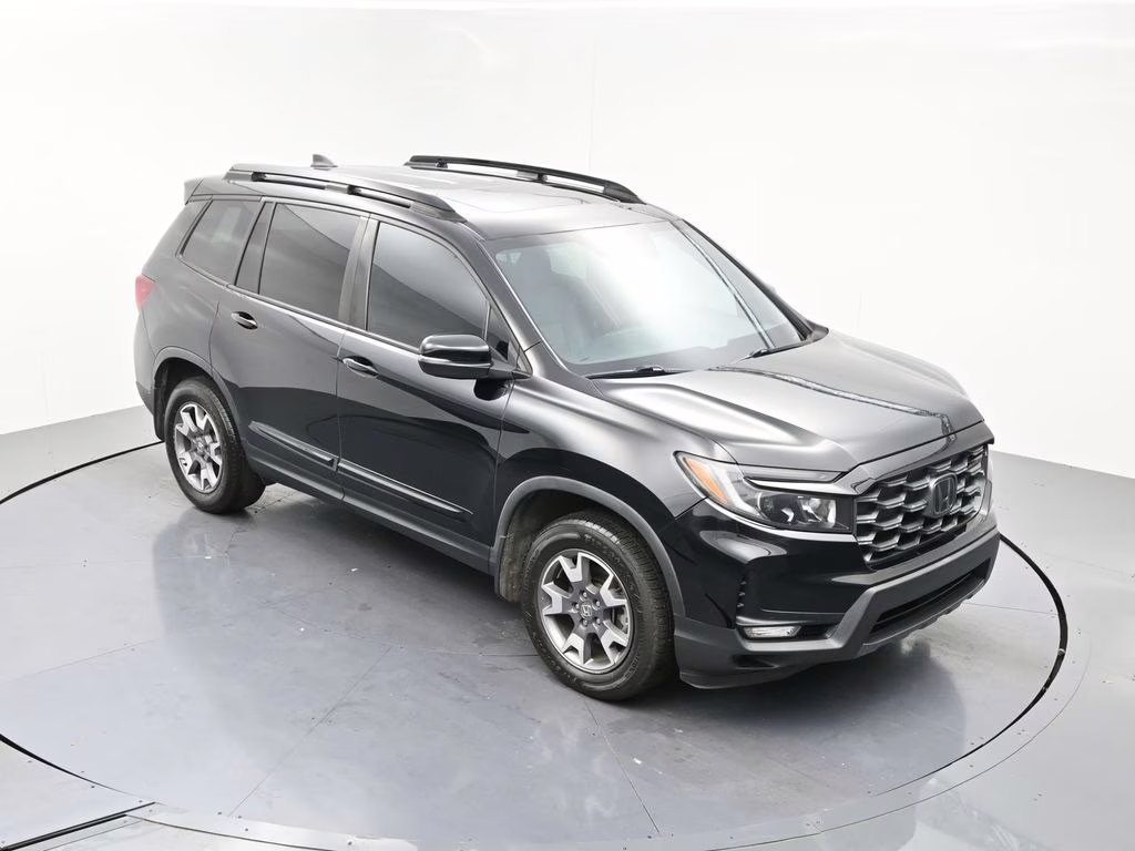 2022 Black Honda Passport TrailSport AWD SUV