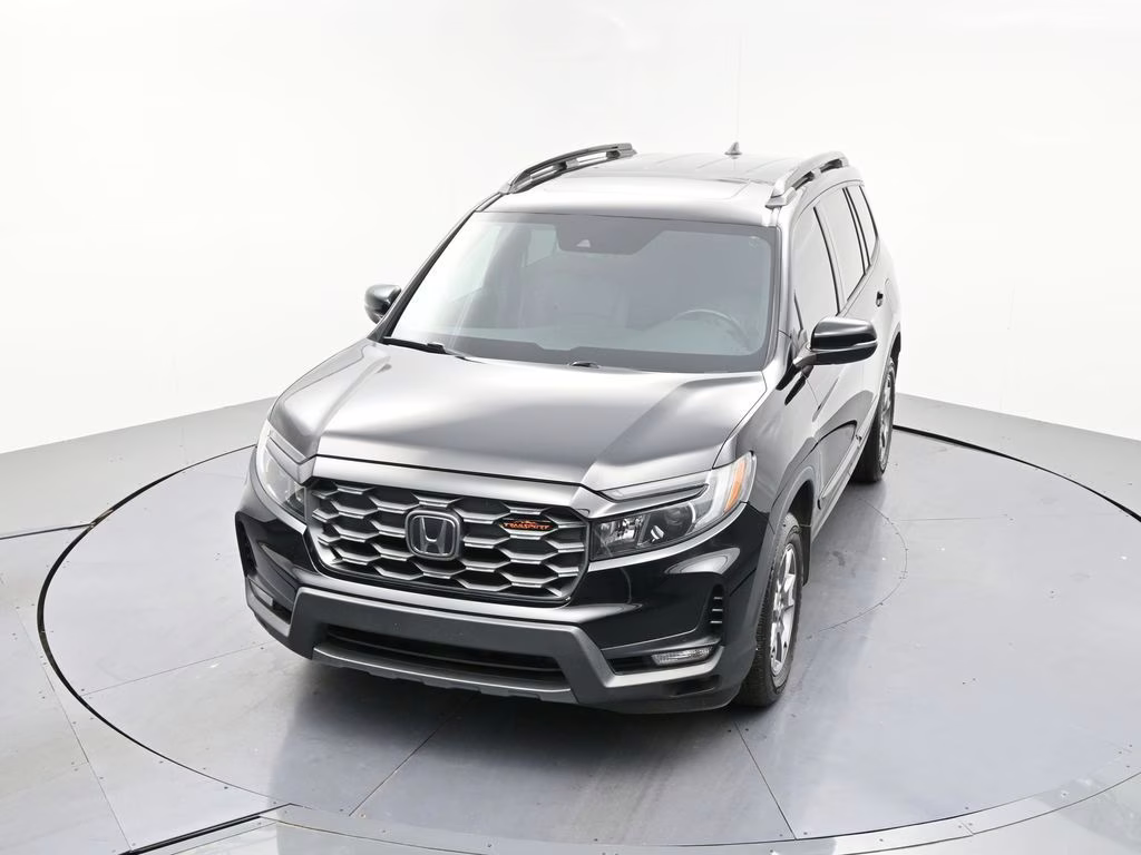 2022 Black Honda Passport TrailSport AWD SUV
