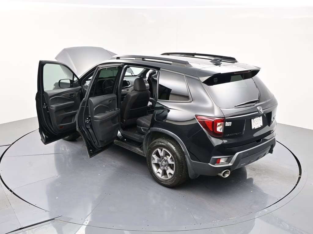 2022 Black Honda Passport TrailSport AWD SUV