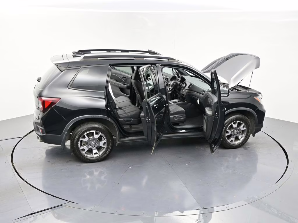 2022 Black Honda Passport TrailSport AWD SUV