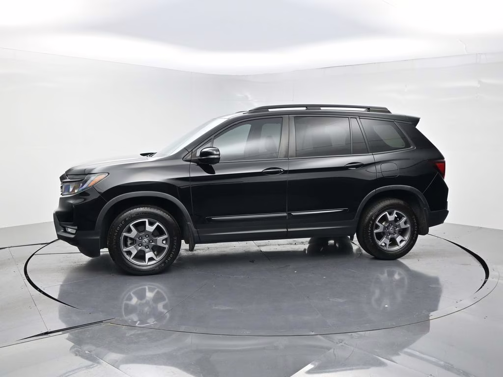 2022 Black Honda Passport TrailSport AWD SUV