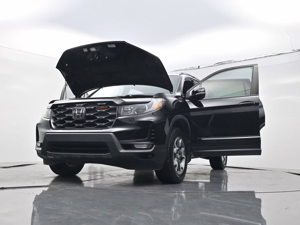 2022 Black Honda Passport TrailSport AWD SUV