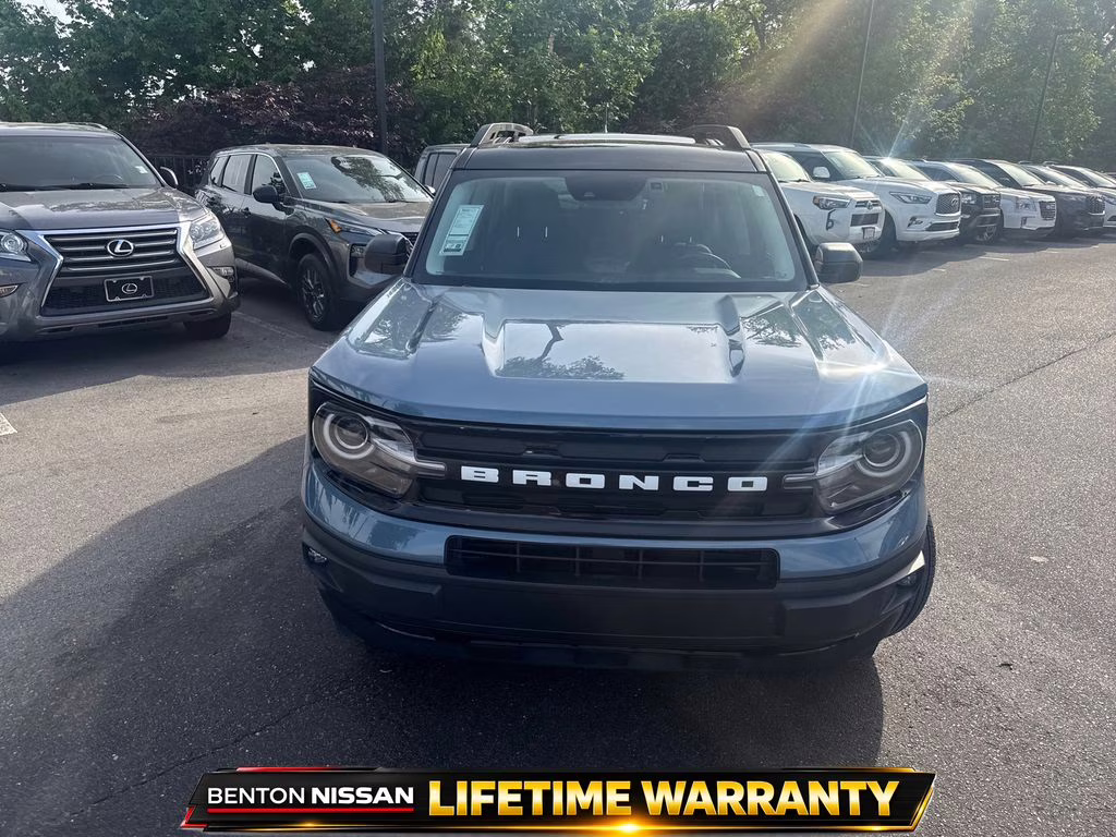 2024 Azure Gray Metallic Ford Bronco Sport Outer Banks 4X4 SUV