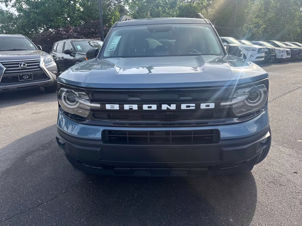 2024 Azure Gray Metallic Ford Bronco Sport Outer Banks 4X4 SUV