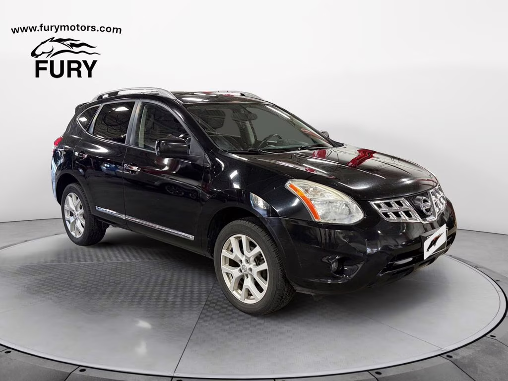 2012 Super Black Metallic Nissan Rogue SL AWD SUV