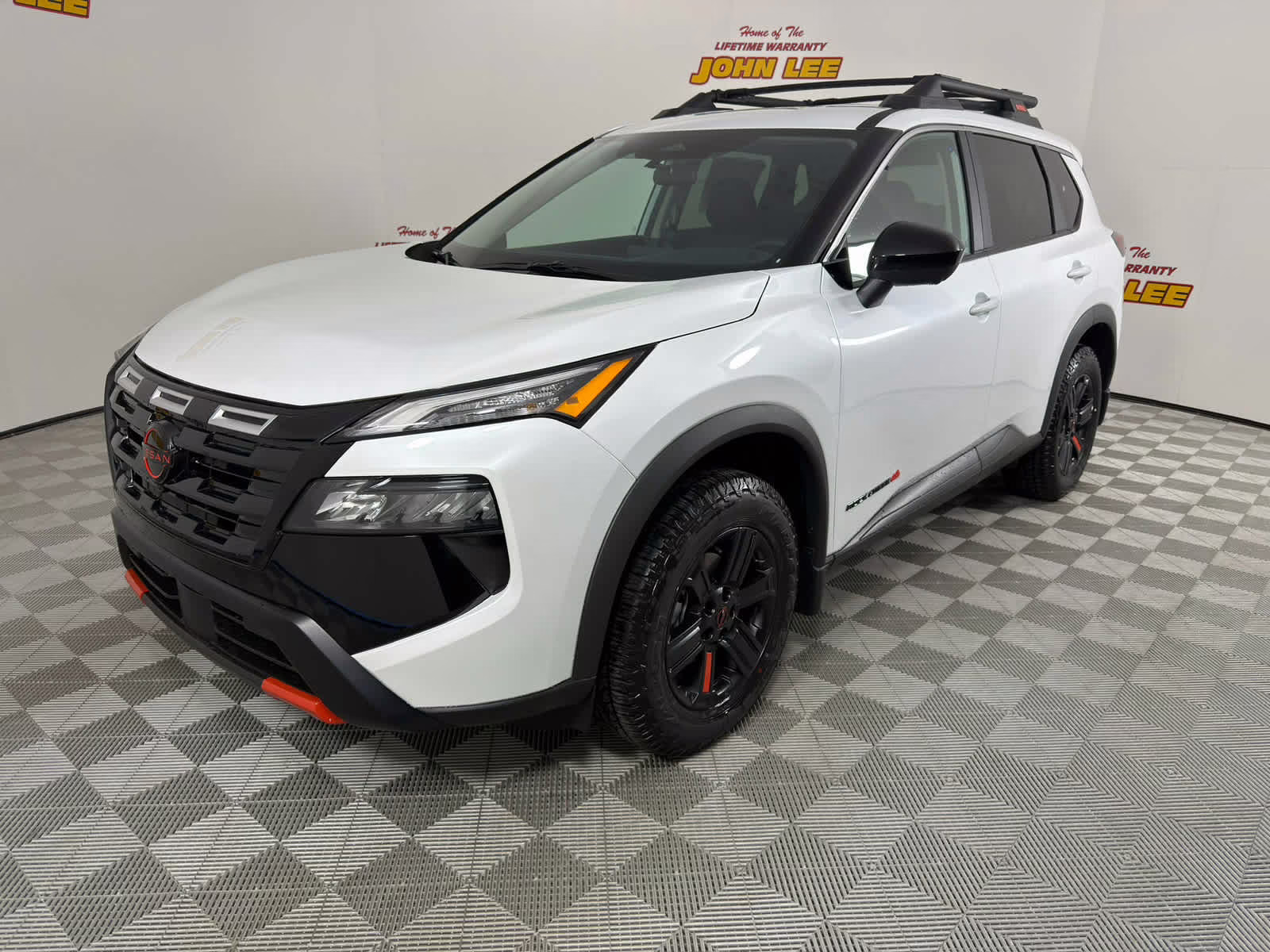 2026 Everest White Pearl Tricoat Nissan Rogue Rock Creek AWD SUV