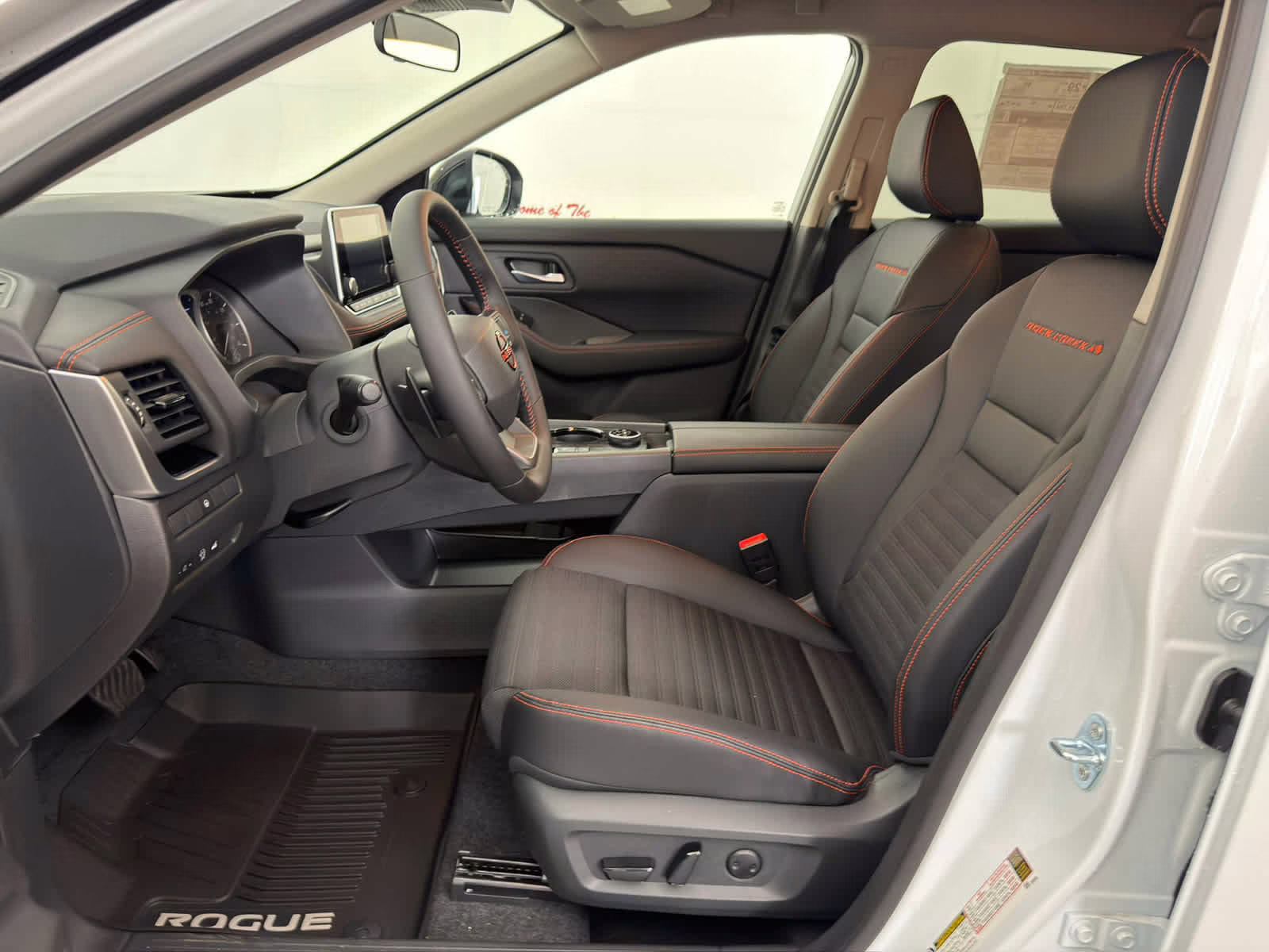 2026 Everest White Pearl Tricoat Nissan Rogue Rock Creek AWD SUV