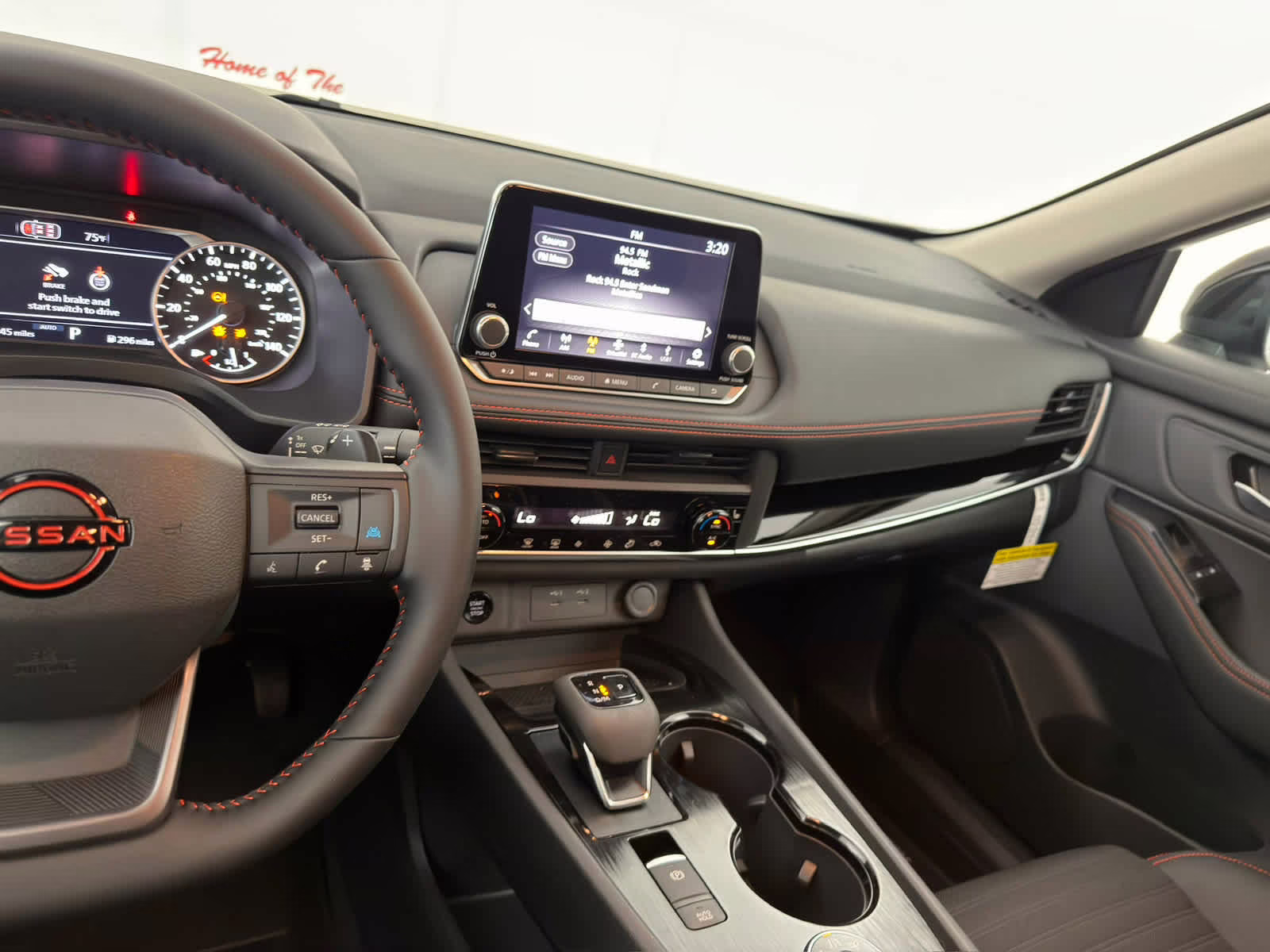 2026 Everest White Pearl Tricoat Nissan Rogue Rock Creek AWD SUV