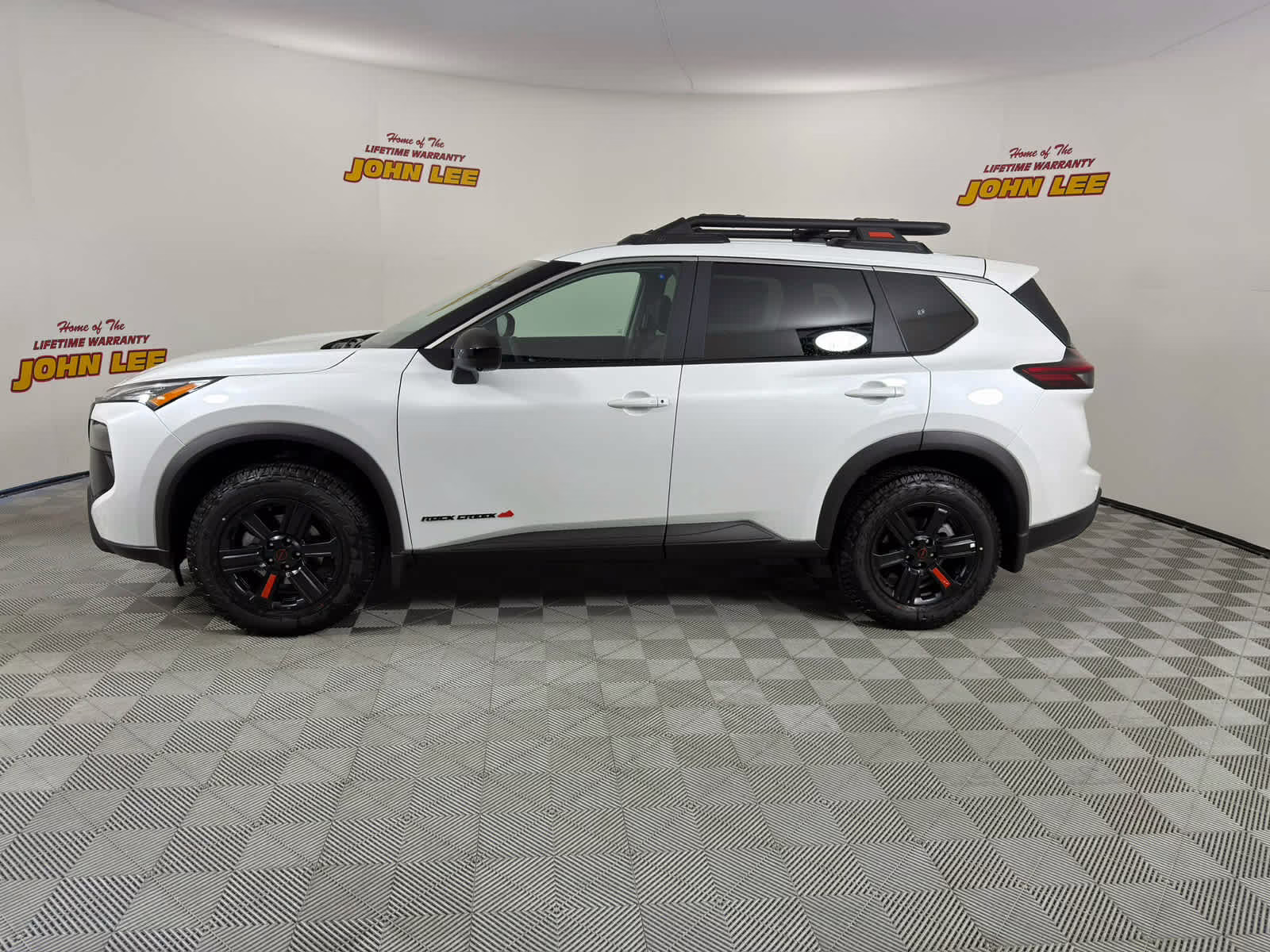 2026 Everest White Pearl Tricoat Nissan Rogue Rock Creek AWD SUV