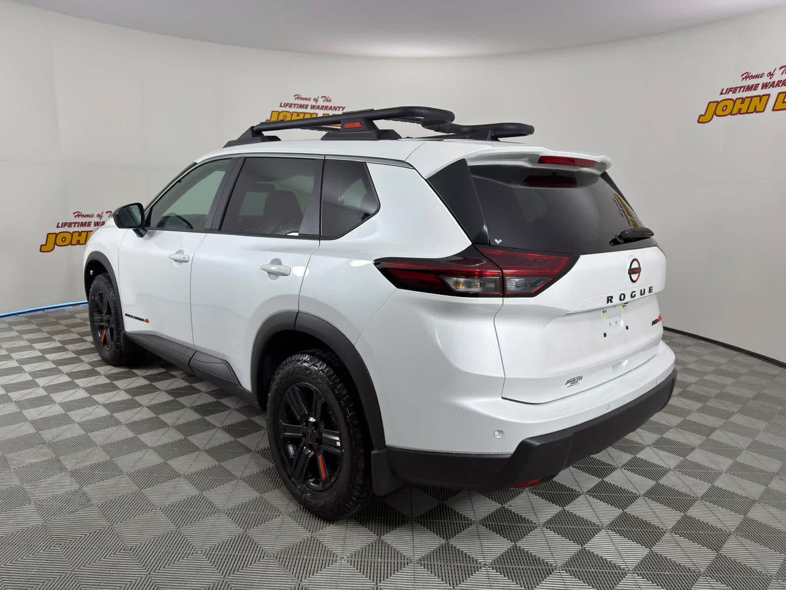 2026 Everest White Pearl Tricoat Nissan Rogue Rock Creek AWD SUV
