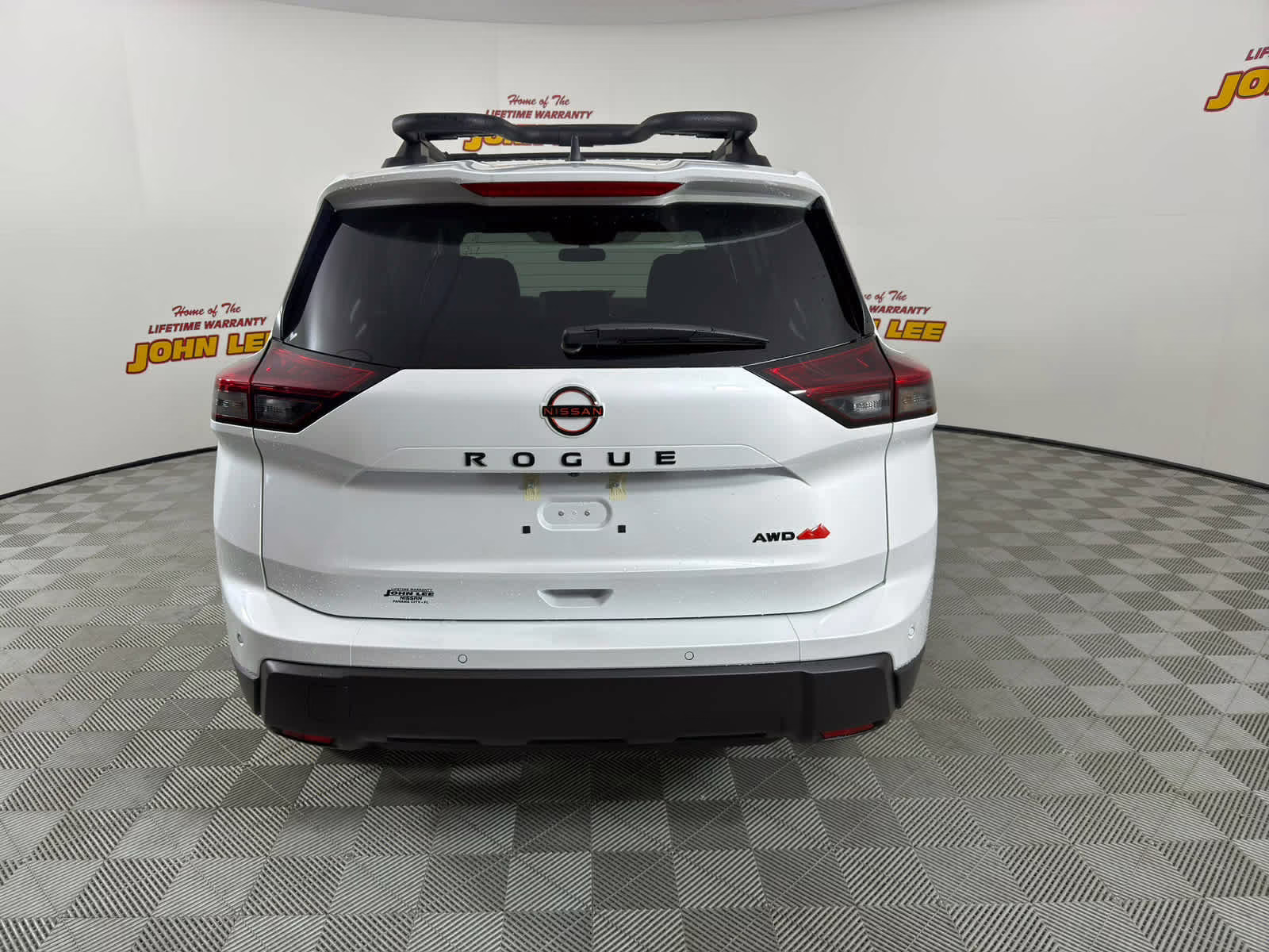 2026 Everest White Pearl Tricoat Nissan Rogue Rock Creek AWD SUV