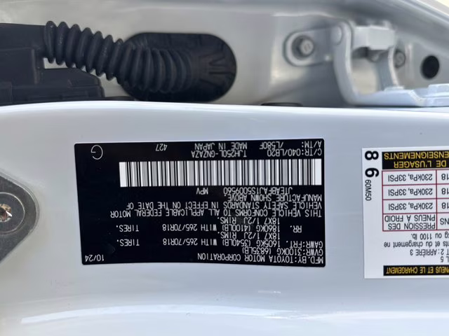 2025 Ice Toyota Land Cruiser Base 4X4 SUV