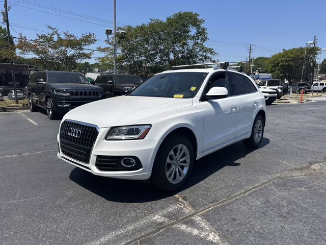 2016 Ibis White Audi Q5 Premium Plus AWD SUV