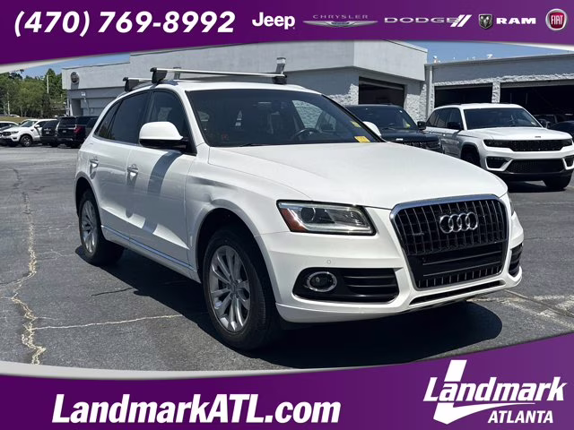 2016 Ibis White Audi Q5 Premium Plus AWD SUV