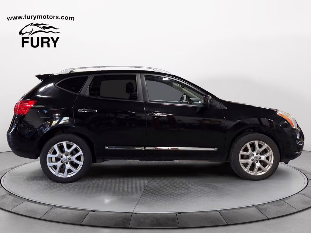 2012 Super Black Metallic Nissan Rogue SL AWD SUV