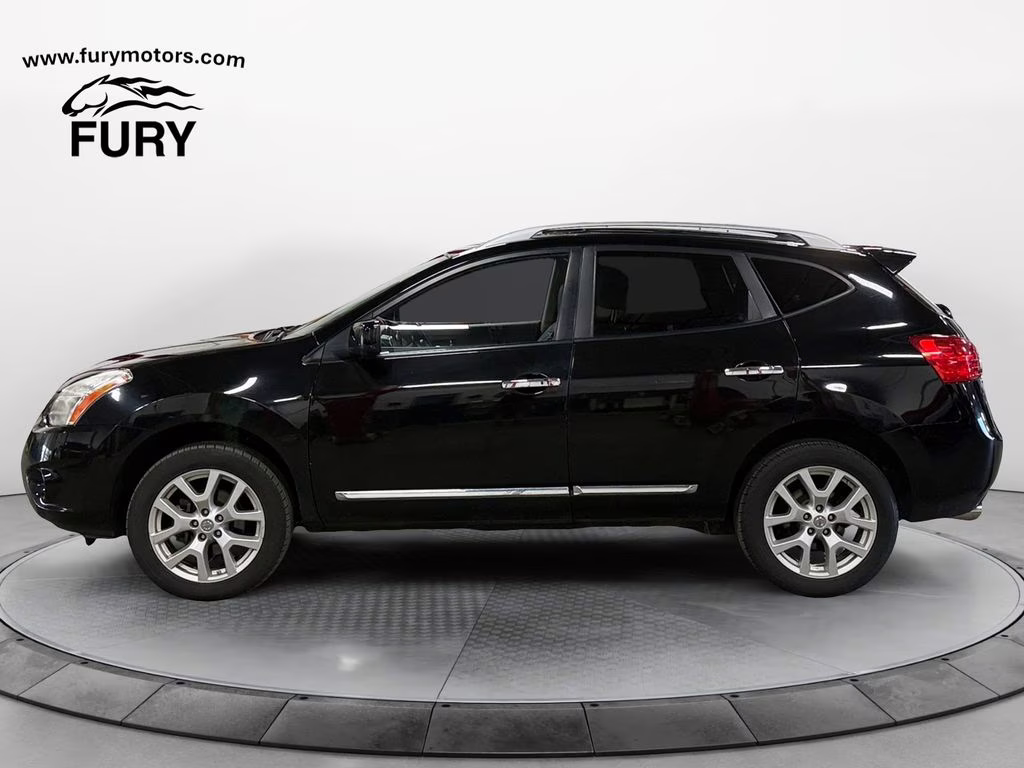 2012 Super Black Metallic Nissan Rogue SL AWD SUV