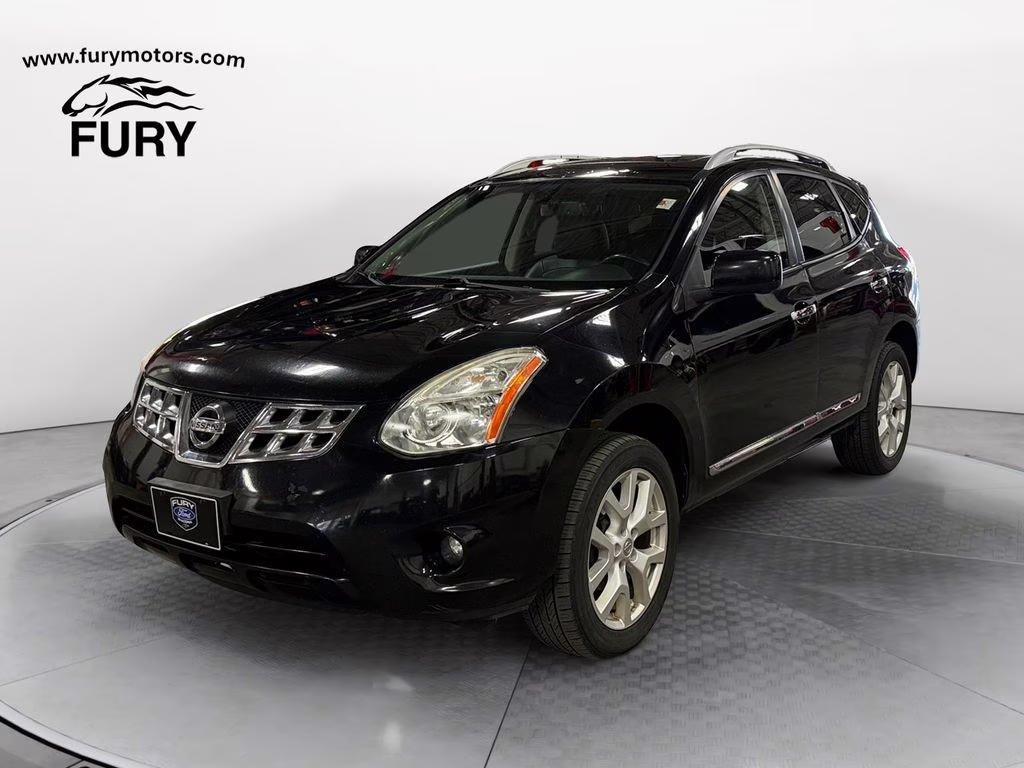 2012 Super Black Metallic Nissan Rogue SL AWD SUV