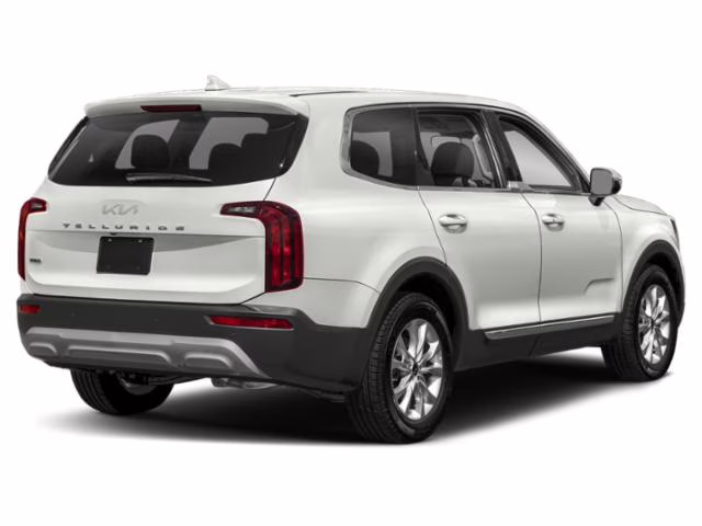 2022 Glacial White Pearl Kia Telluride LX AWD SUV