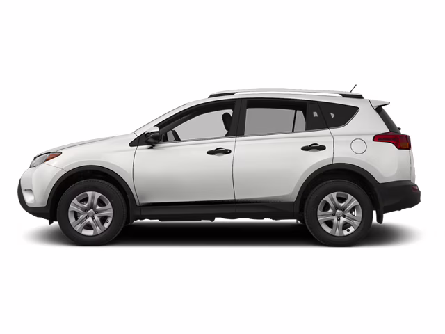 2014 Super White Toyota RAV4 LE AWD SUV