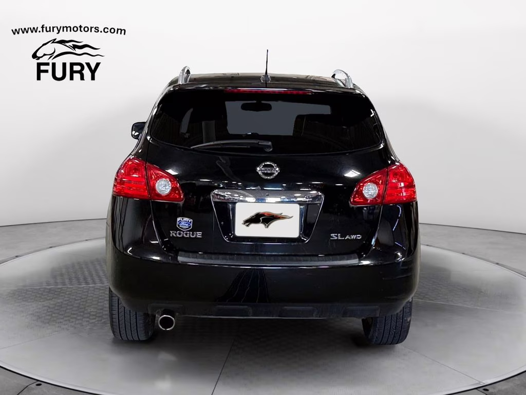 2012 Super Black Metallic Nissan Rogue SL AWD SUV