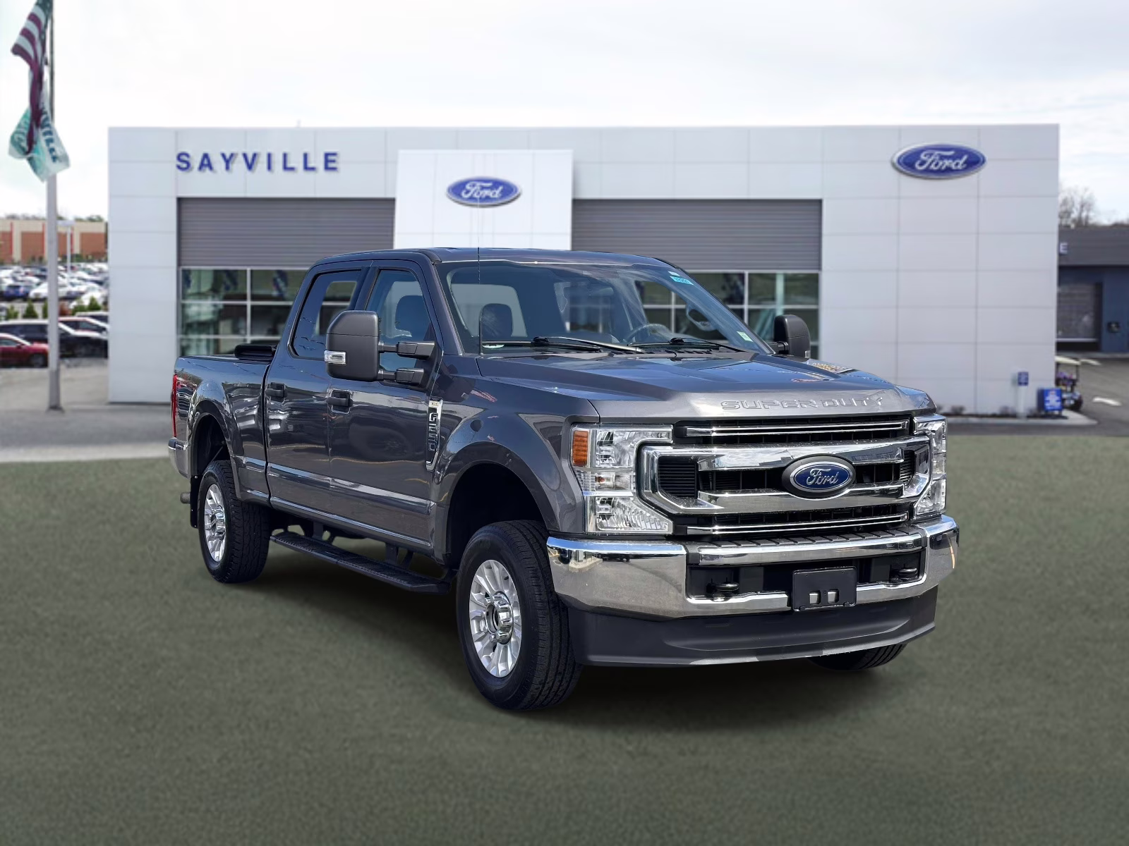 2022 Carbonized Gray Metallic Ford Super Duty F-250 SRW XLT 4WD Crew Cab 6.75' Box 4X4 Truck