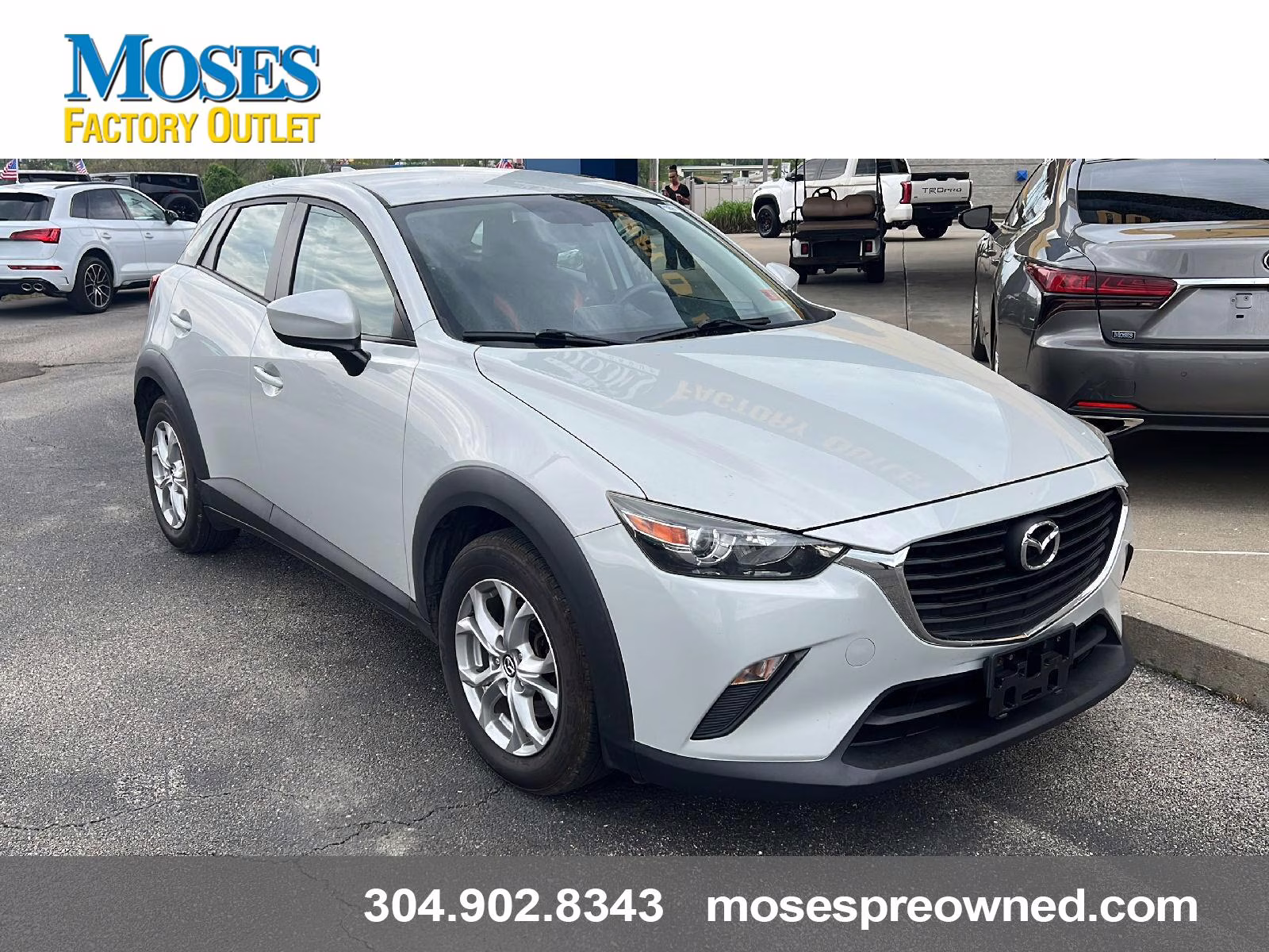 2017 Ceramic Metallic Mazda CX-3 Sport AWD SUV