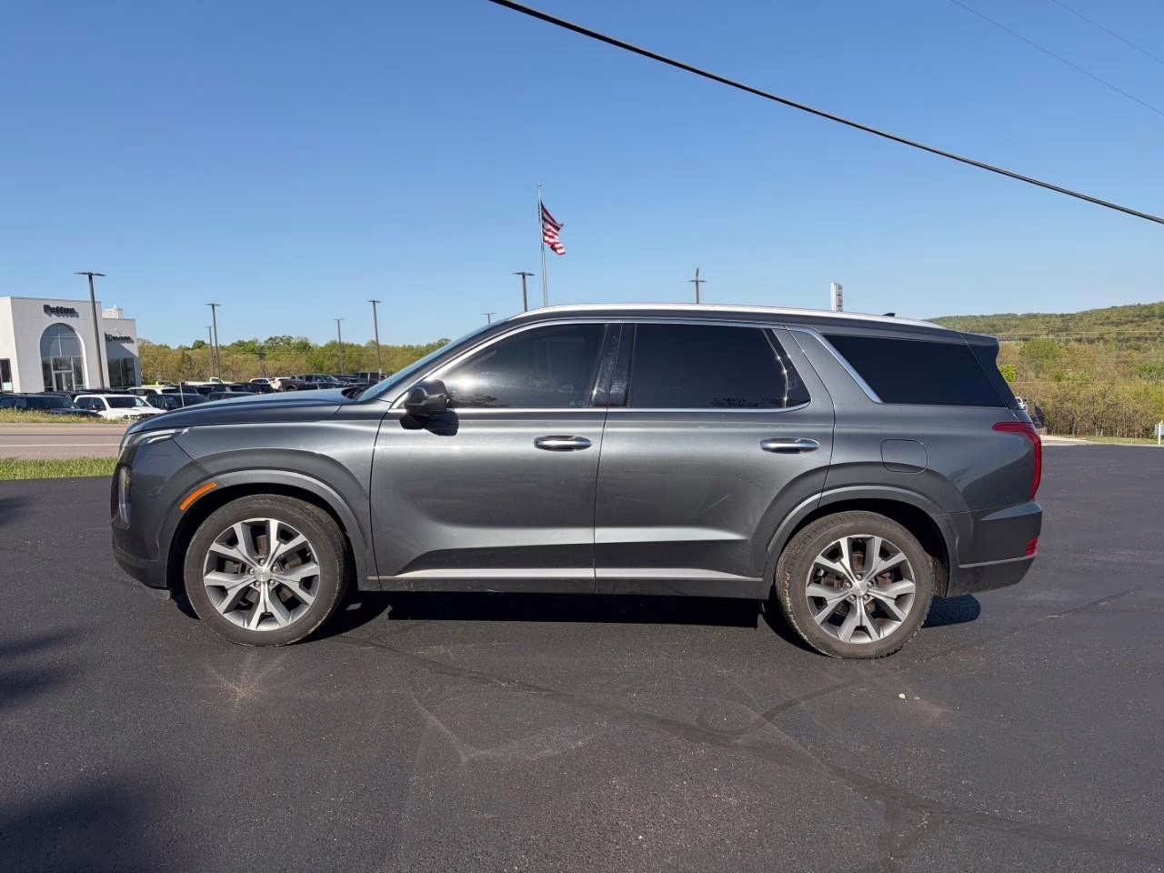 2021 Silver Hyundai Palisade Limited AWD SUV
