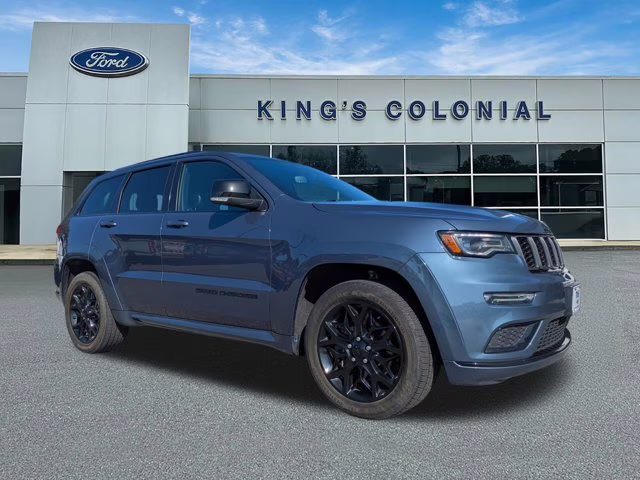 2021 Slate Blue Pearlcoat Jeep Grand Cherokee Limited X Prefered Pkg 2BG w/Leather, Mo 4X4 SUV