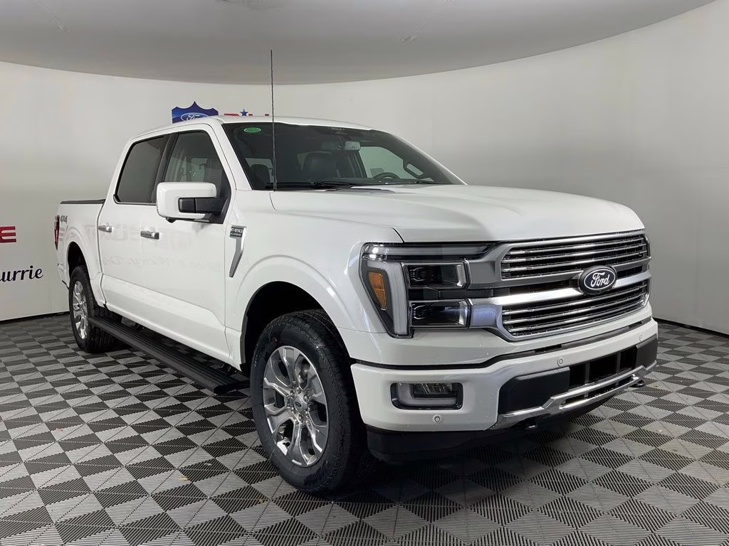 2026 White Ford F-150 Platinum 4X4 Truck