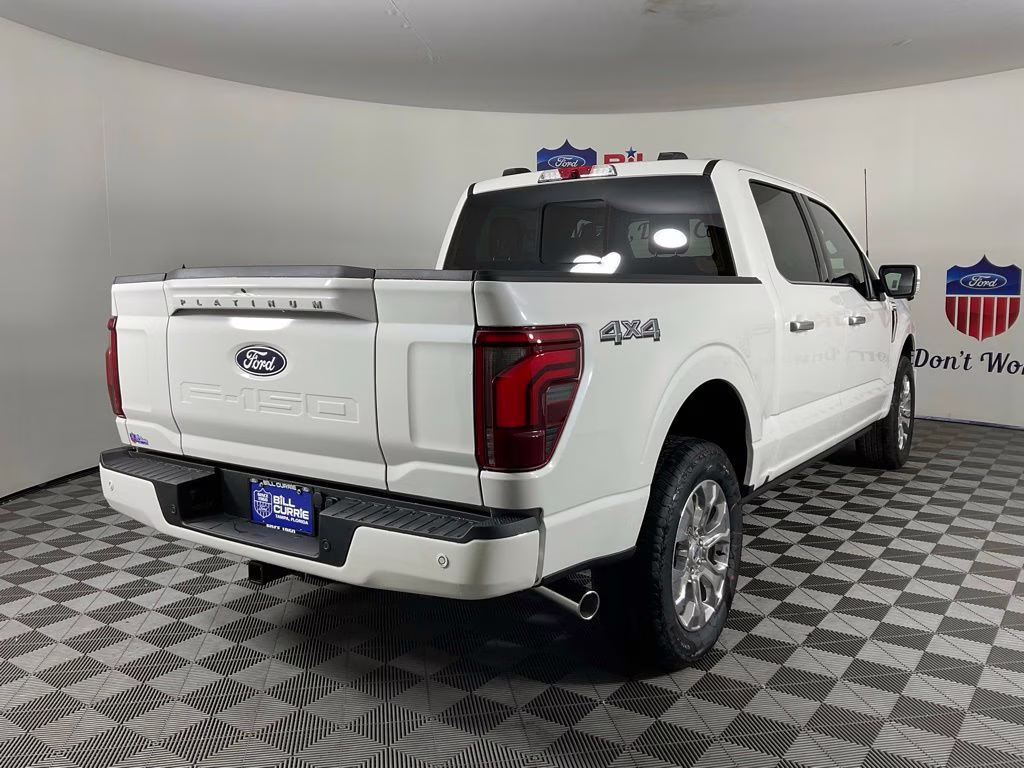 2026 White Ford F-150 Platinum 4X4 Truck