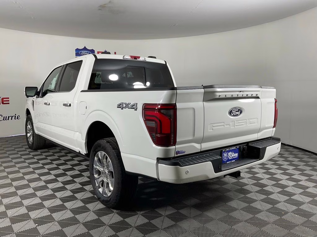 2026 White Ford F-150 Platinum 4X4 Truck
