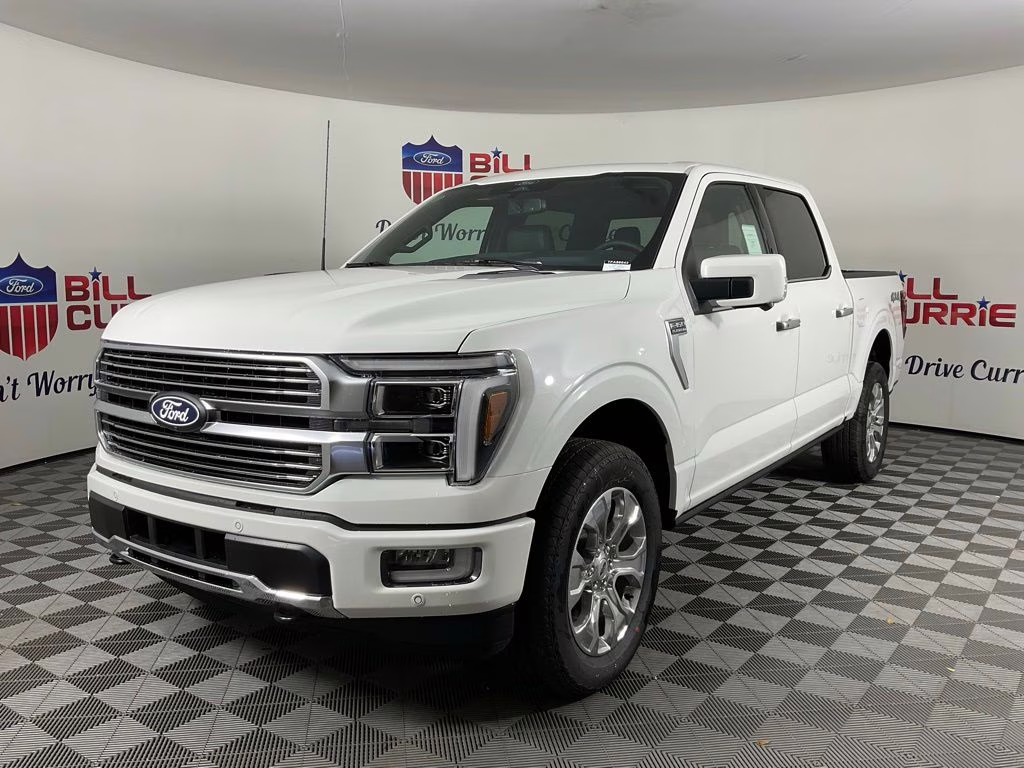 2026 White Ford F-150 Platinum 4X4 Truck