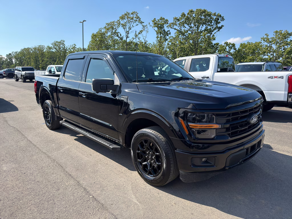2024 Agate Black Metallic Ford F-150 XLT RWD Truck