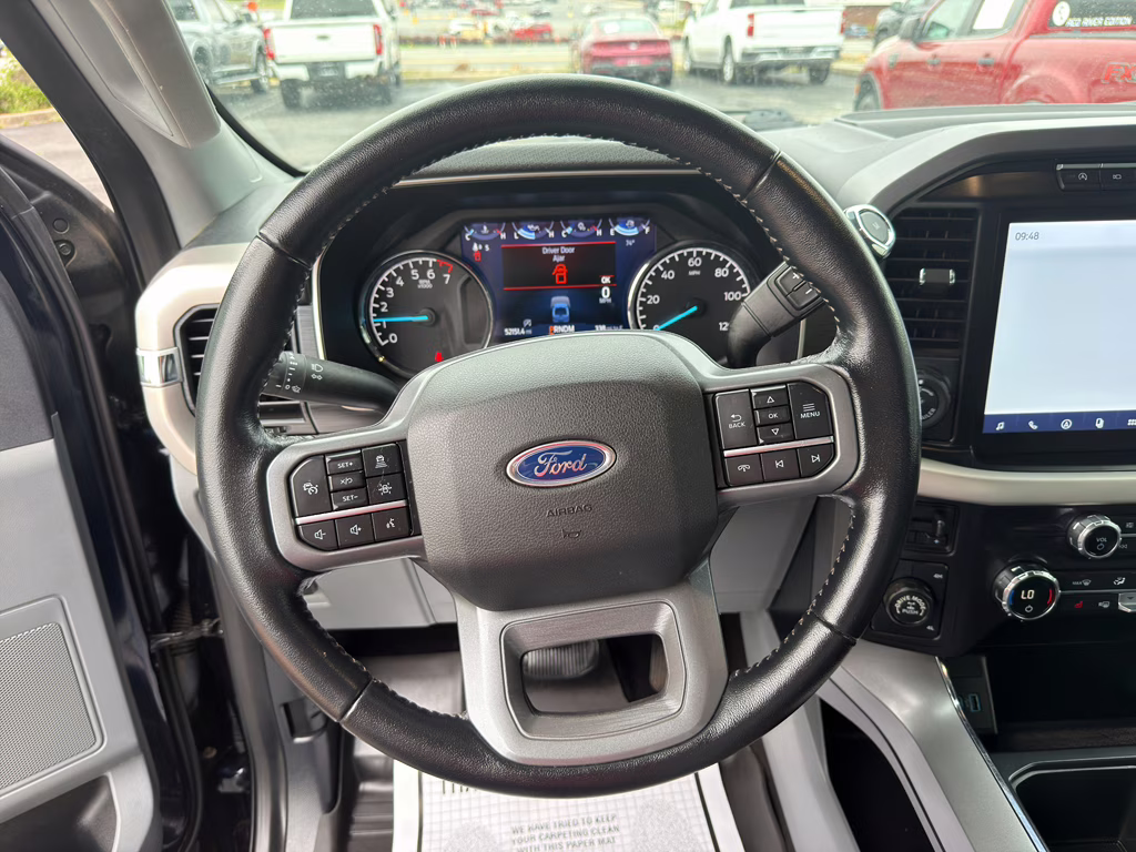 2021 Antimatter Blue Metallic Ford F-150 XLT 4X4 Truck