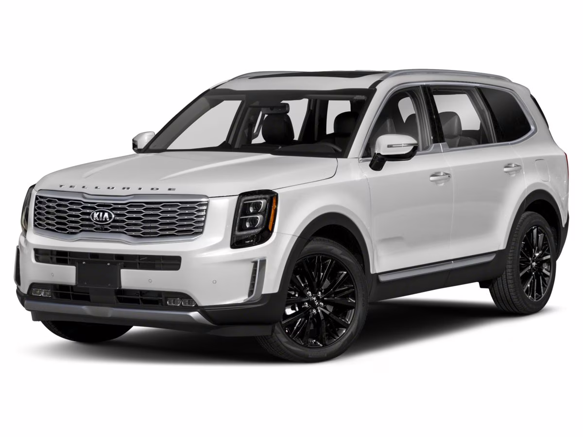 2020 Ebony Black Kia Telluride SX FWD SUV
