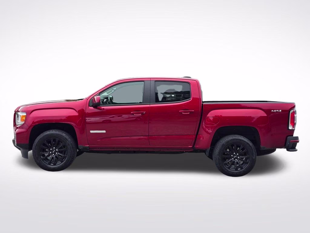 2021 Cayenne Red Tintcoat GMC Canyon Elevation 4X4 Truck