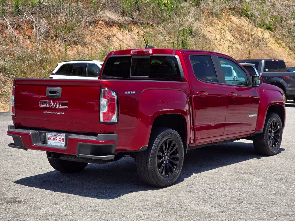 2021 Cayenne Red Tintcoat GMC Canyon Elevation 4X4 Truck