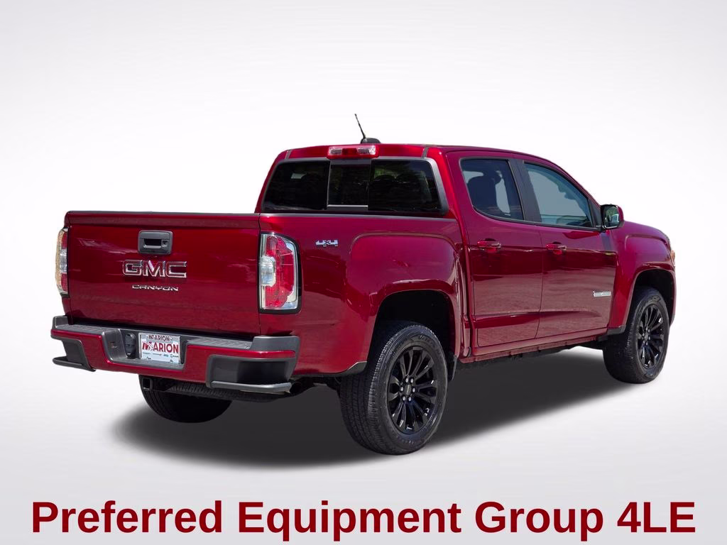 2021 Cayenne Red Tintcoat GMC Canyon Elevation 4X4 Truck