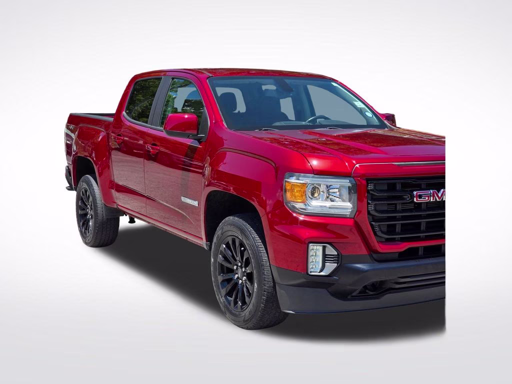 2021 Cayenne Red Tintcoat GMC Canyon Elevation 4X4 Truck