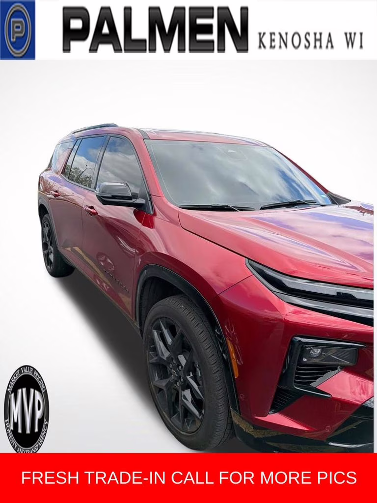 2024 Radiant Red Tintcoat Chevrolet Traverse RS FWD SUV