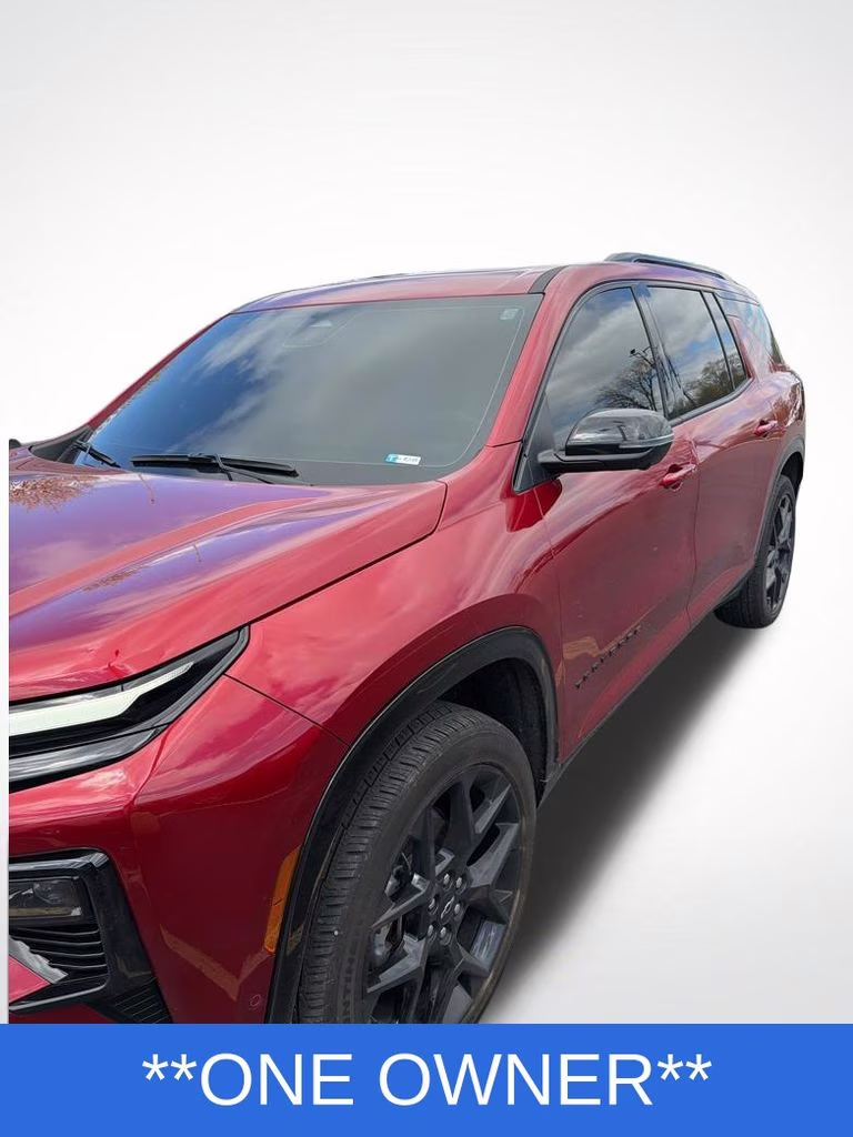 2024 Radiant Red Tintcoat Chevrolet Traverse RS FWD SUV