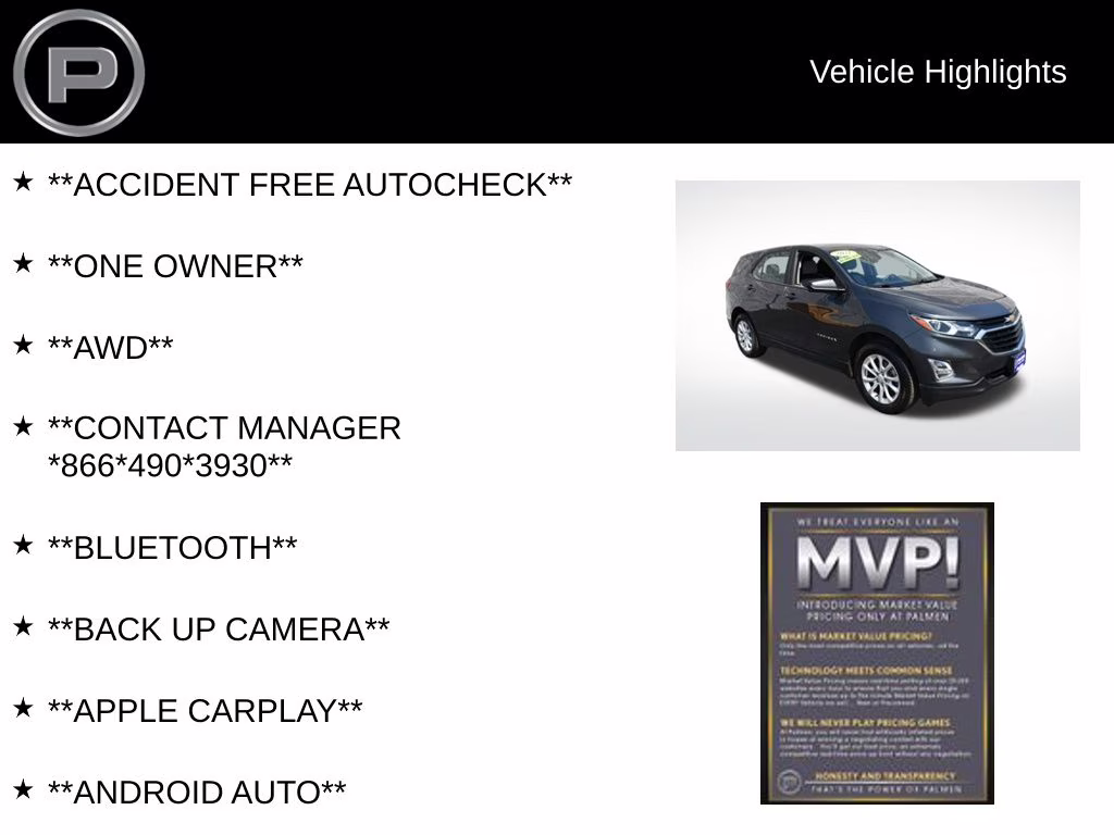2021 Nightfall Gray Metallic Chevrolet Equinox LS AWD SUV