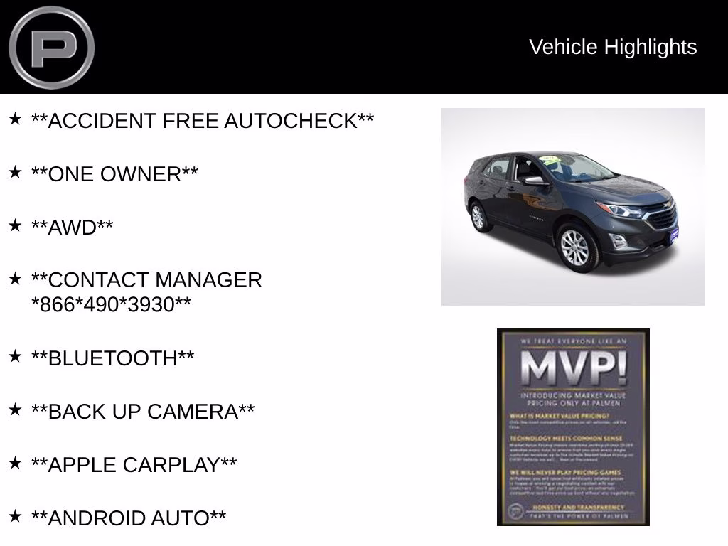 2021 Nightfall Gray Metallic Chevrolet Equinox LS AWD SUV