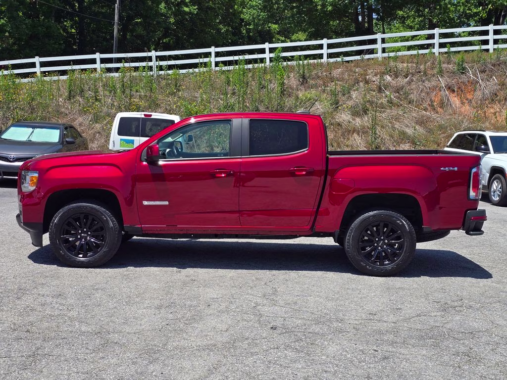 2021 Cayenne Red Tintcoat GMC Canyon Elevation 4X4 Truck