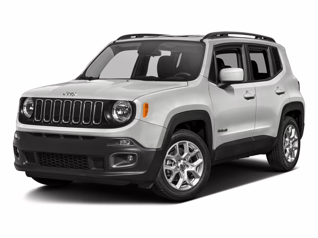 2017 Alpine White Jeep Renegade Latitude 4X4 SUV