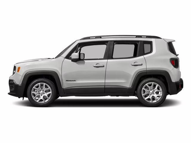 2017 Alpine White Jeep Renegade Latitude 4X4 SUV